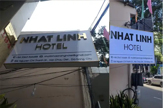 hộp đèn led vảy mika