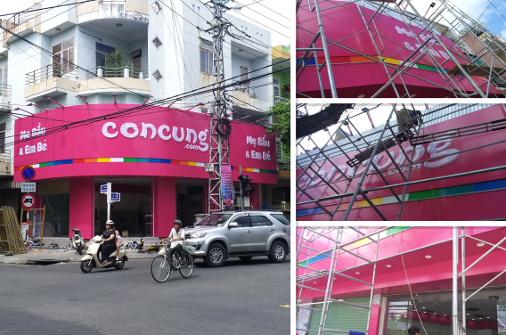 mặt dựng alu