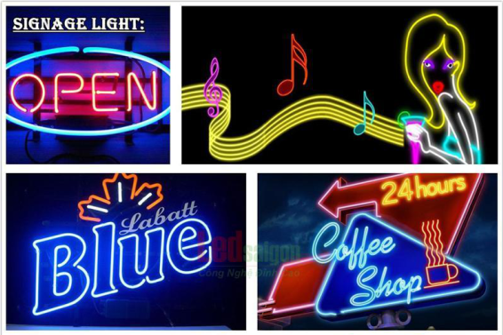 đèn led neonsign