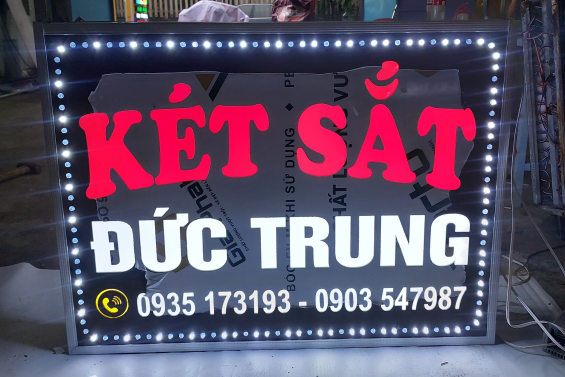biển led vảy alu